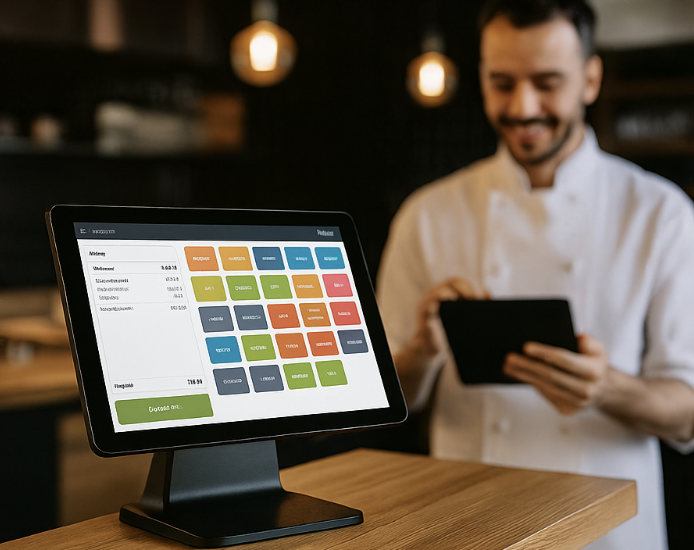 logiciel de caisse pour restaurateur sur tablette LogicielSaaS.com logiciel de caisse pour restaurateur sur tablette LogicielSaaS.com